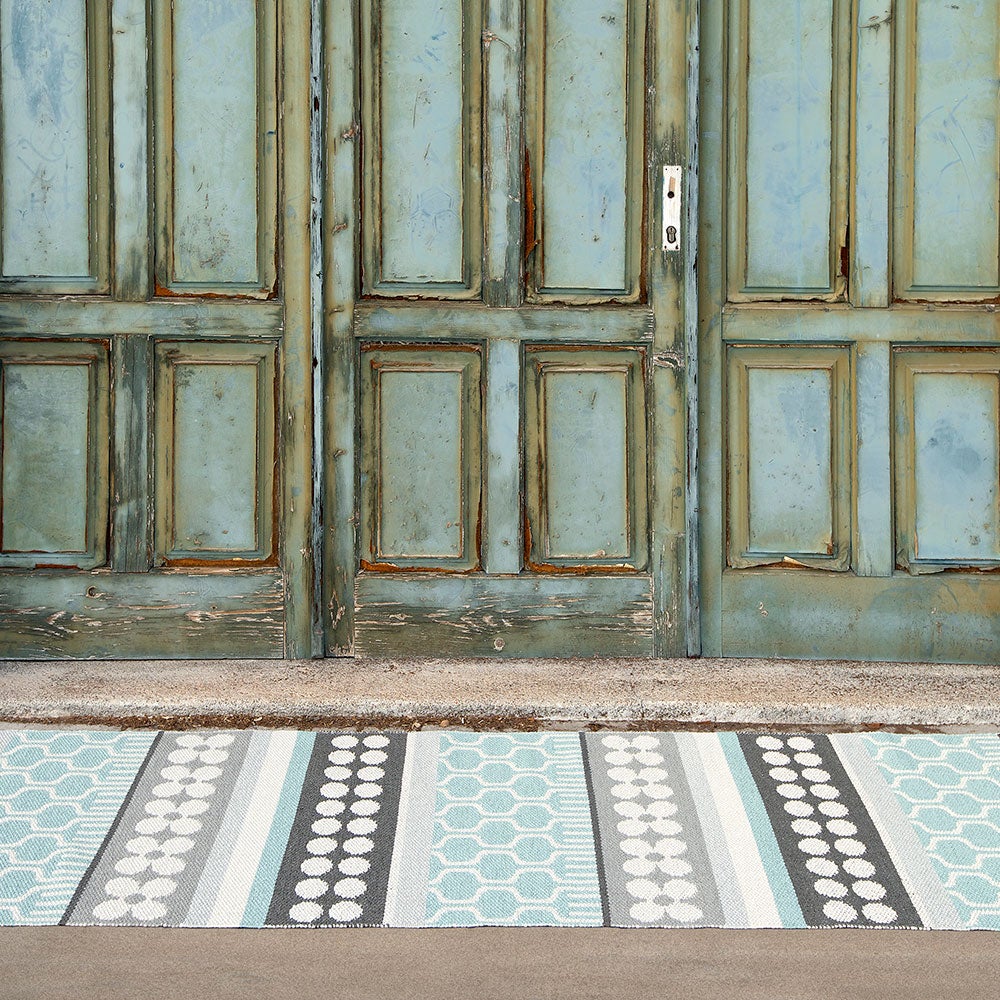 Asta Teppich 70x270 cm pale turquoise