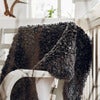Curly Schafsfell 1.5 Dunkelgrau
