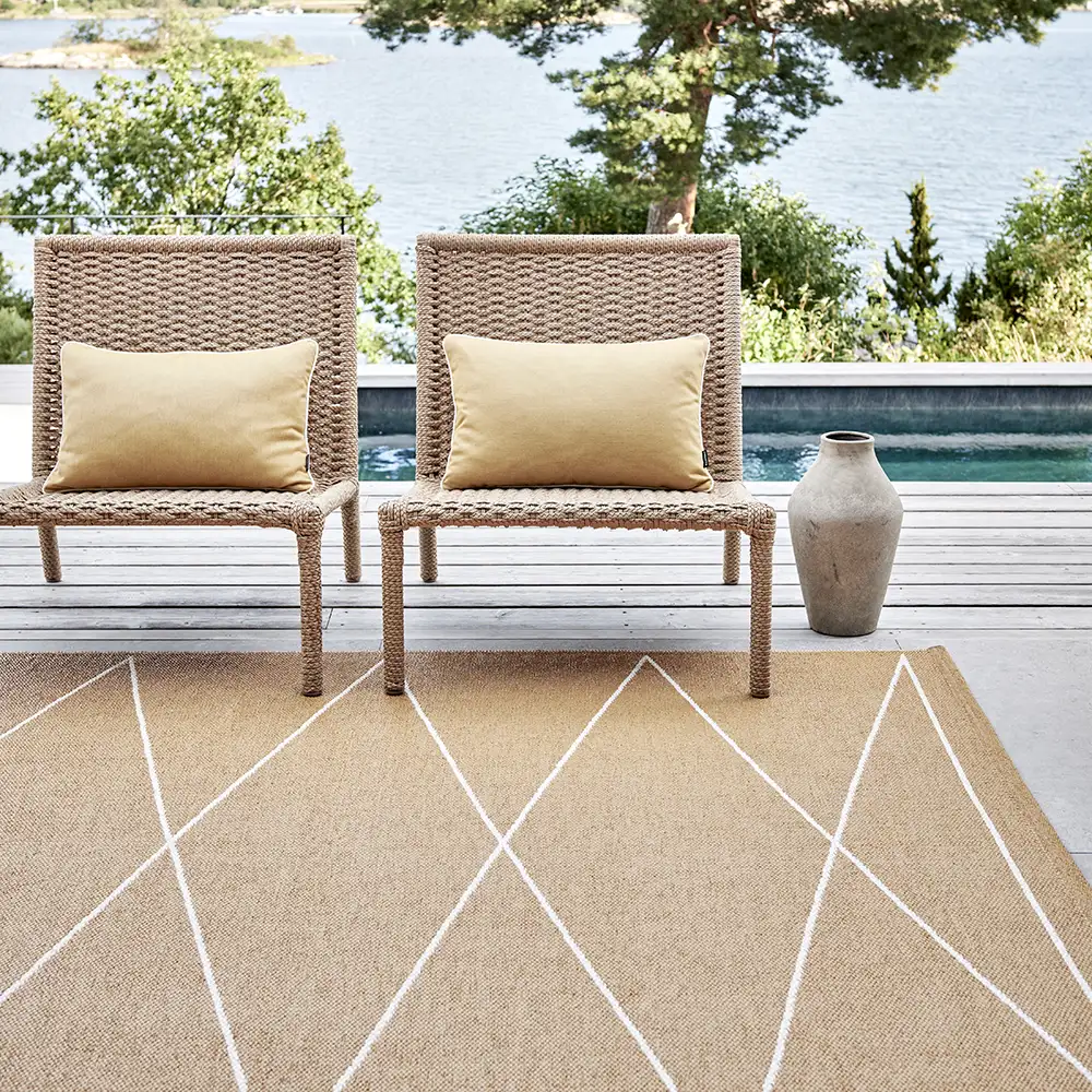 Max Teppich 70x100 cm ochre / vanilla