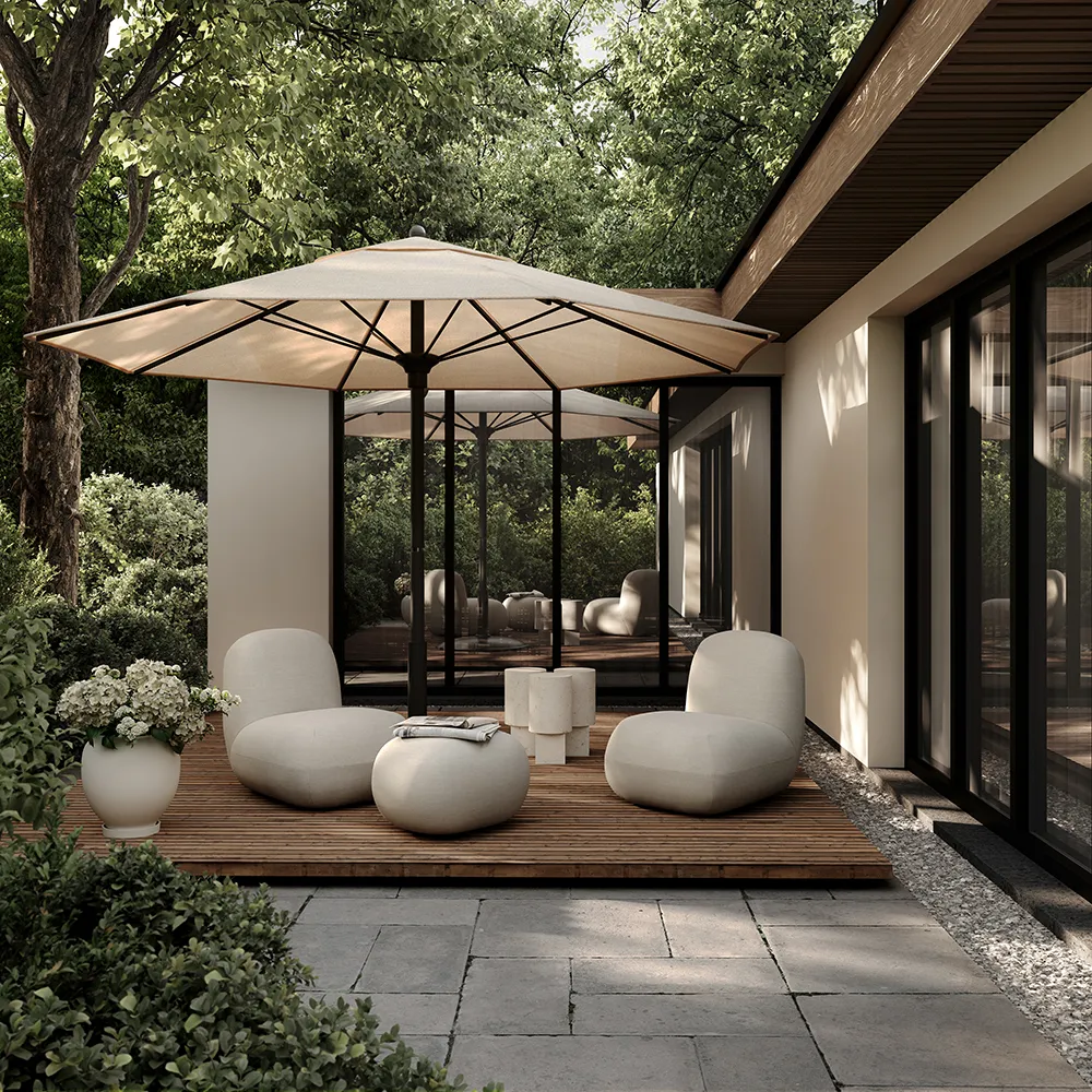 Column tisch – Kalkstein