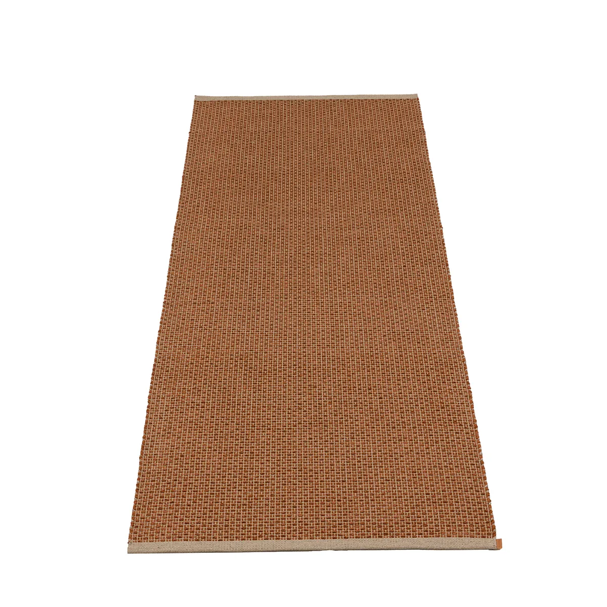 Waschbarer Kunststoffteppich NILS Rust 70x240 cm