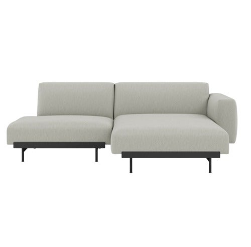 In Situ 2-Sitzer-Modulsofa - Config 7 - Clay12/Schwarz