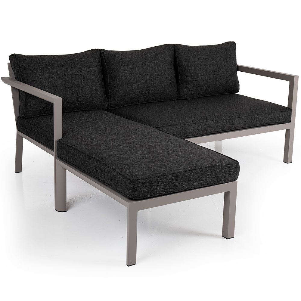 Schlafsofa Delia khaki/grau