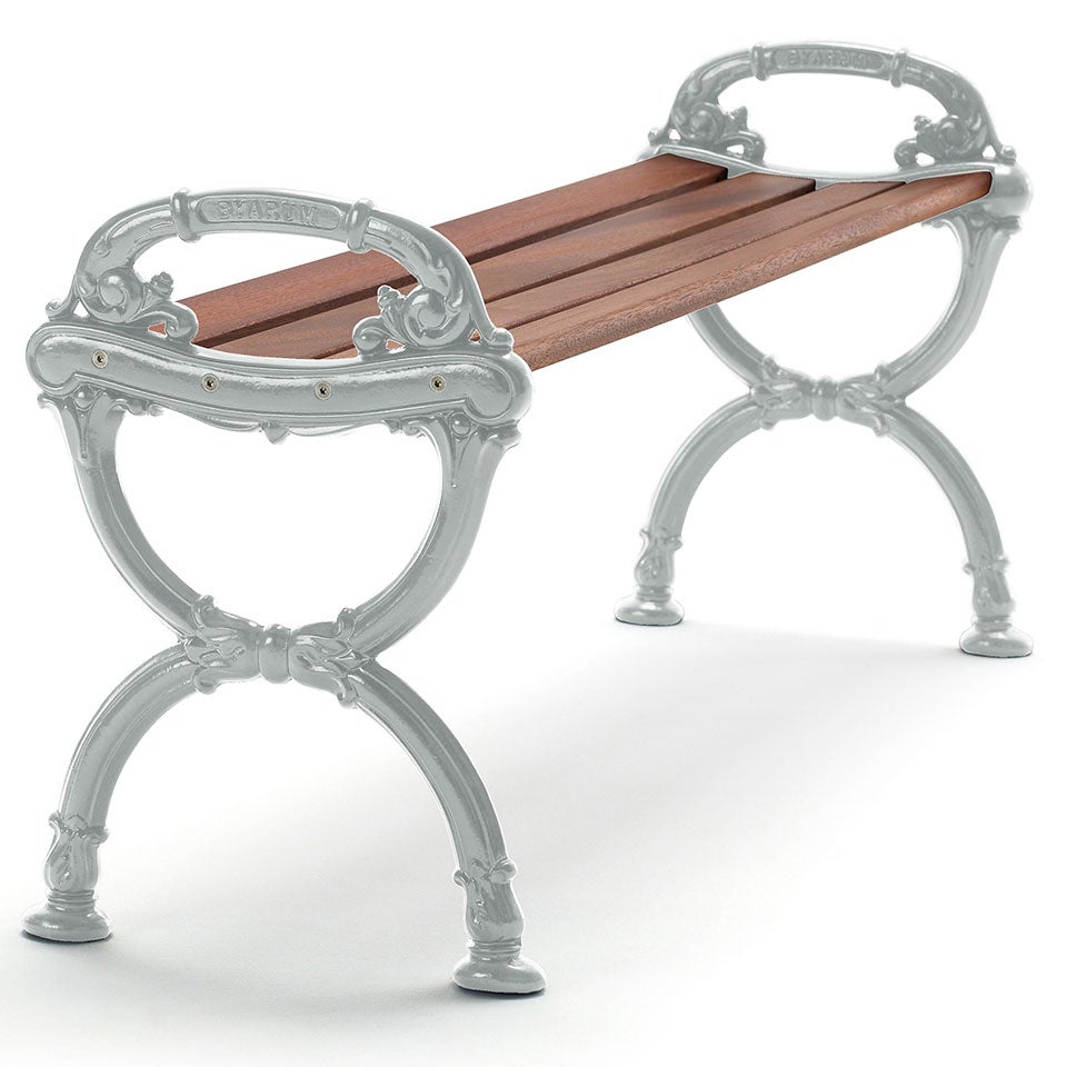 Bank Byarum / g:natur / h:geölt mah. Byarum Mühle