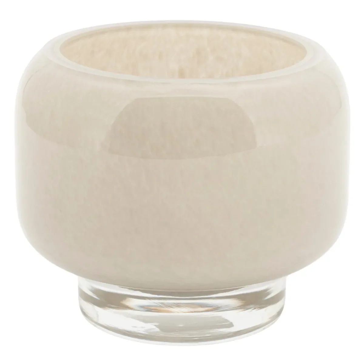 Solenne extra small 11x11x9,5 cm Glas taupe