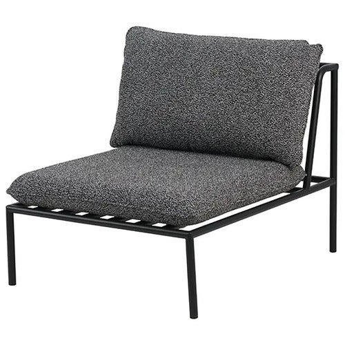 Collier mittlerer teil Schwarz / Teddy black