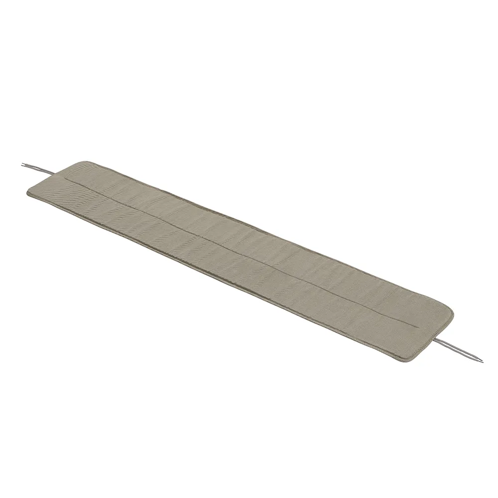 Linear Steel Bankkissen 170x34 cm Light Grey 