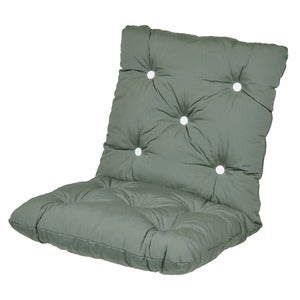Mini Flock Kissen Green