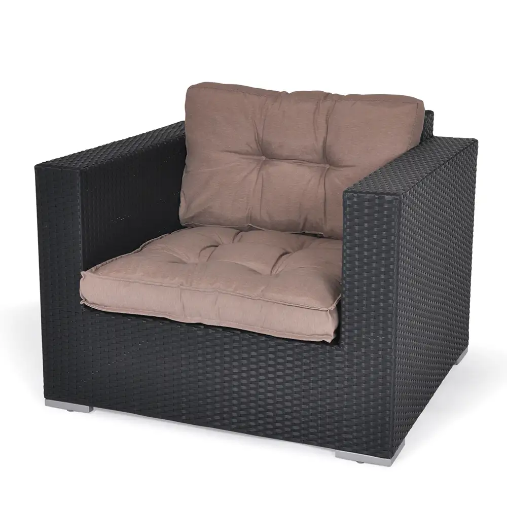 Julia Rückenkissen B63 68 cm Taupe