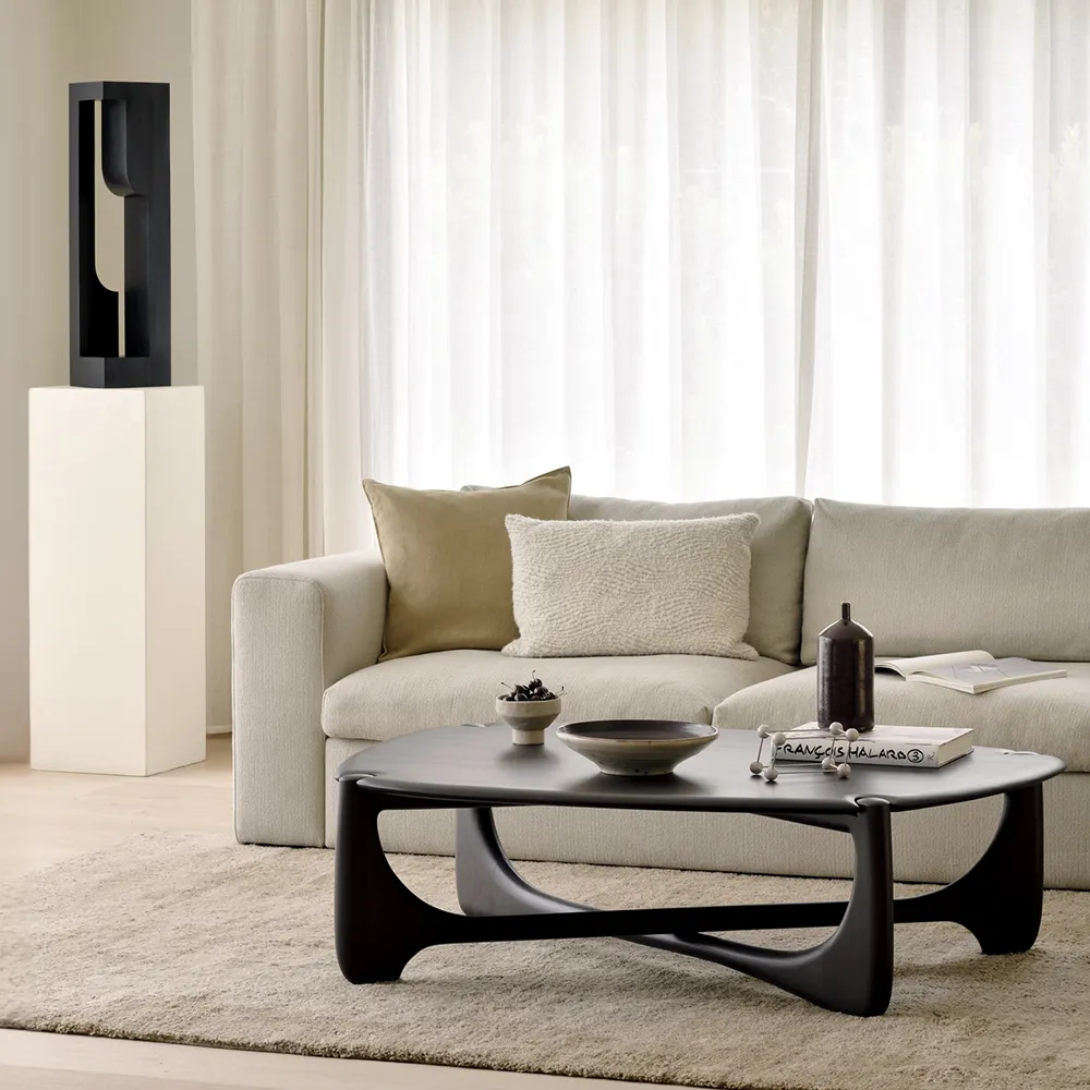 Mellow 3-Sitzer Sofa Off White