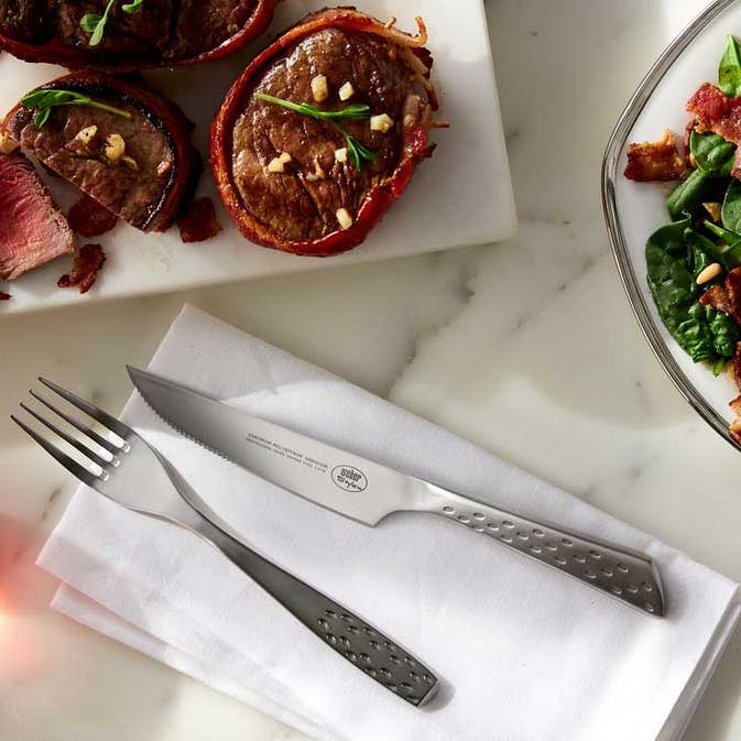 Deluxe-Besteck-Set 2er-Pack Edelstahl