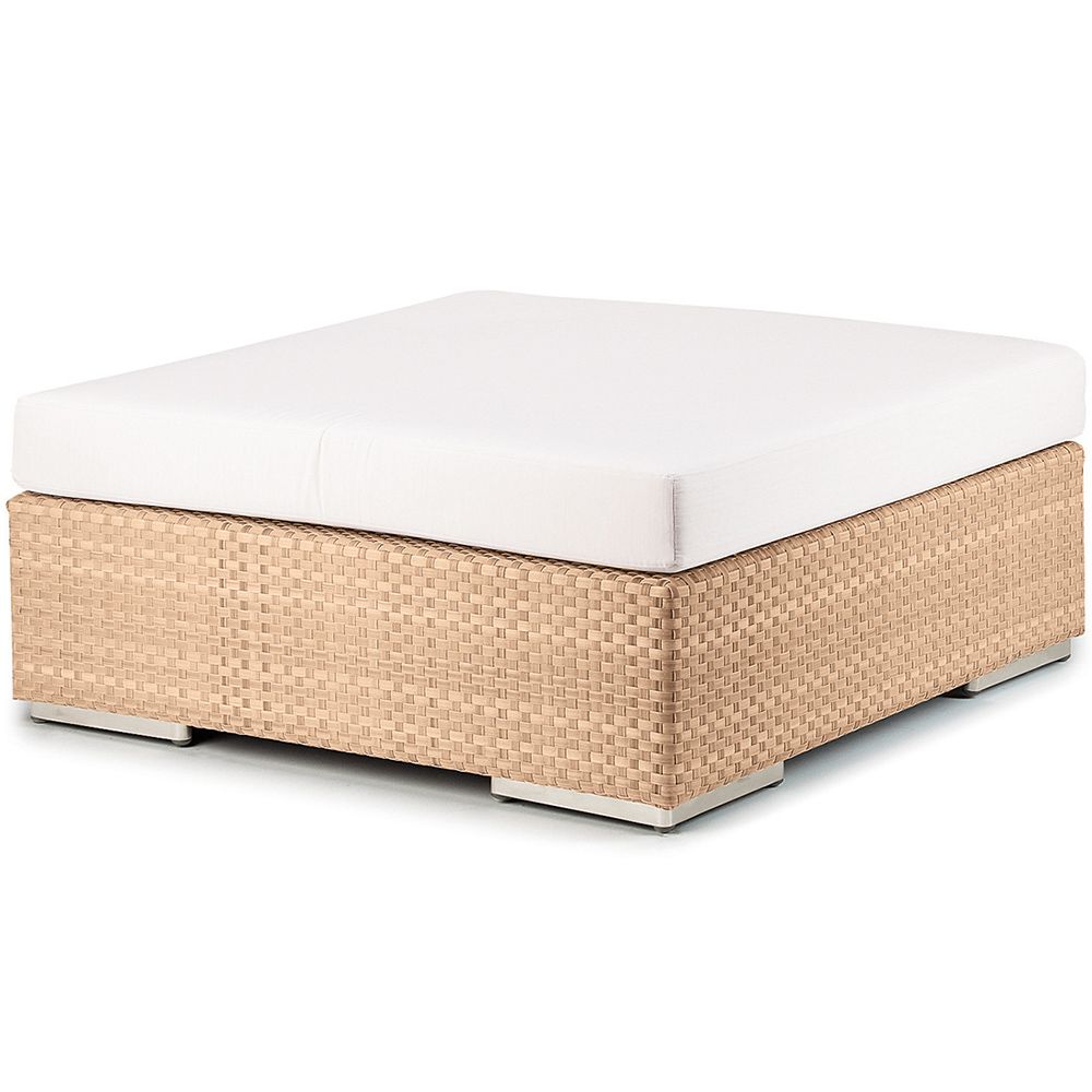 Lounge Fußhocker 110 cm bleach 