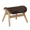 A Conversation Piece Ottoman Fußhocker Oak/Teddy Brown