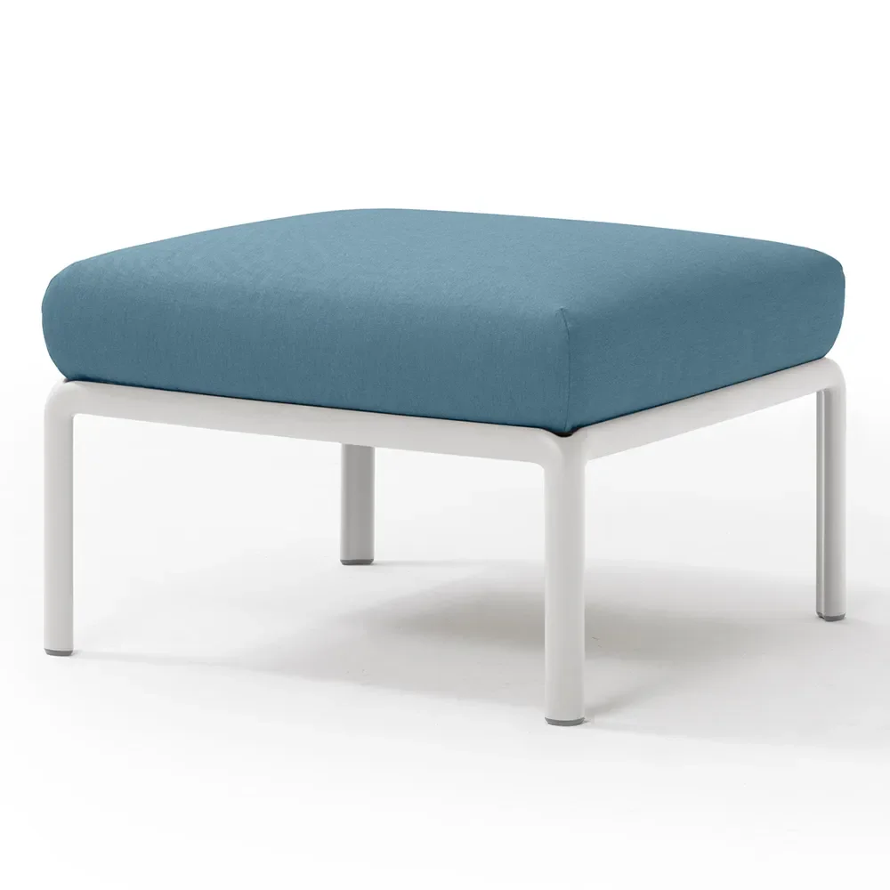 Komodo Hocker Weiß - Adriatic Sunbrella