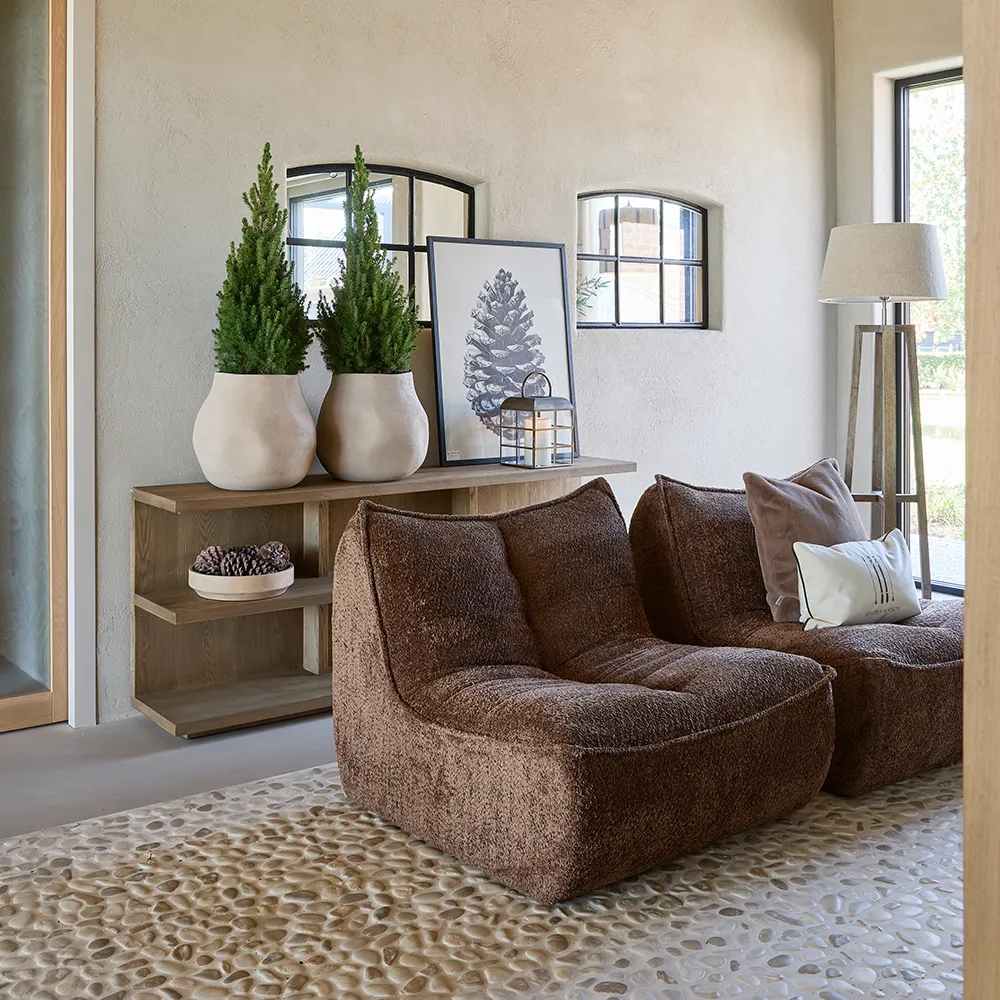 Sessel Accent Chair Umber Brown