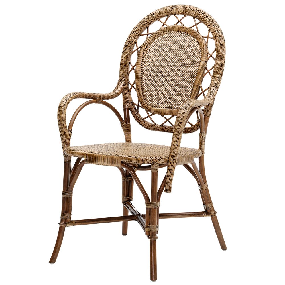 Romantica Geflechtstuhl antik