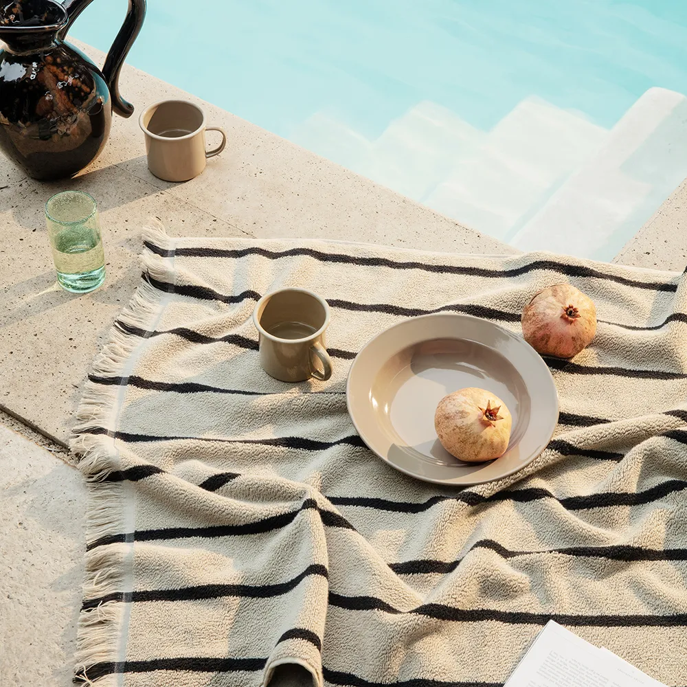 Badetuch aus Bio-Baumwolle Alee