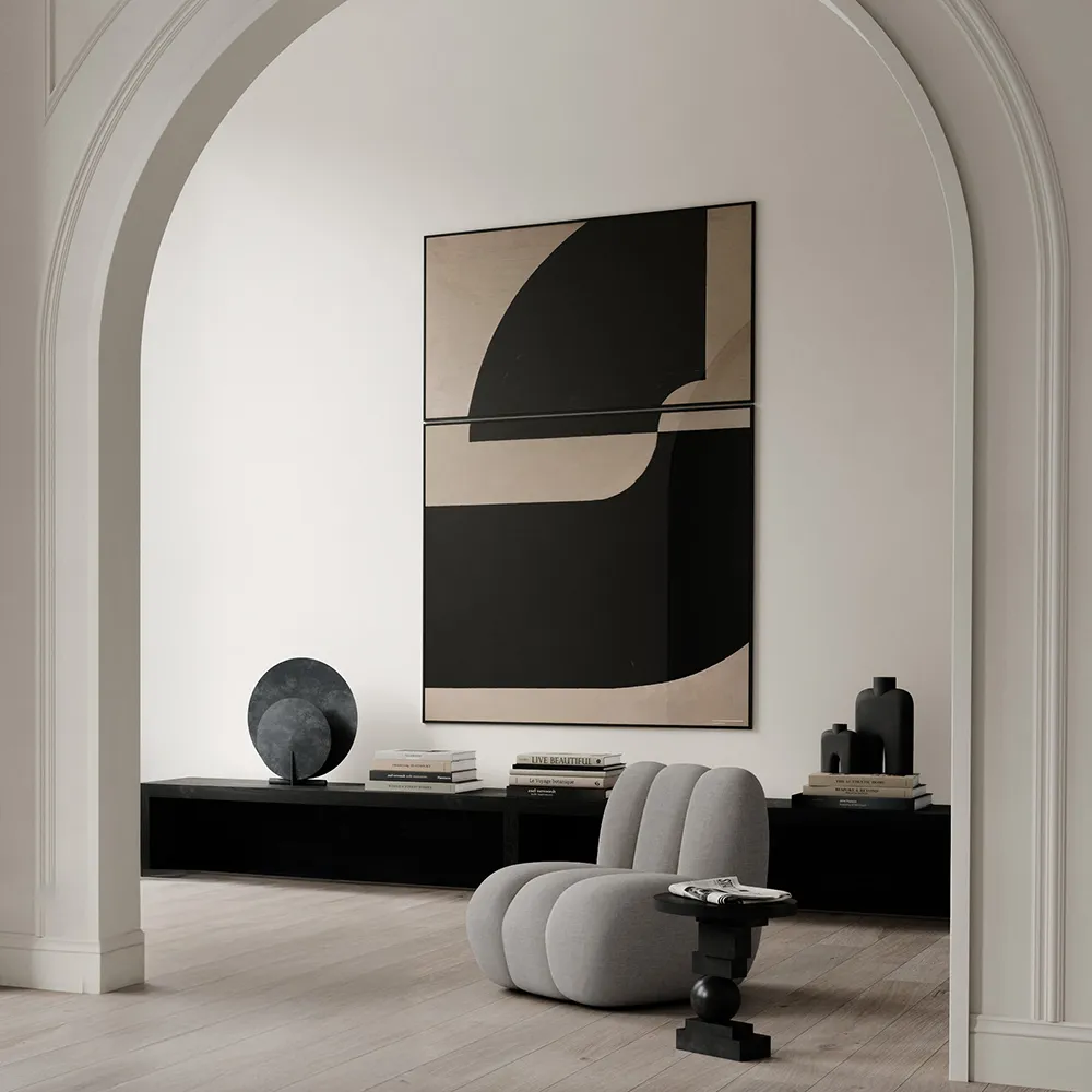 Artist Beistelltisch - Kaffee