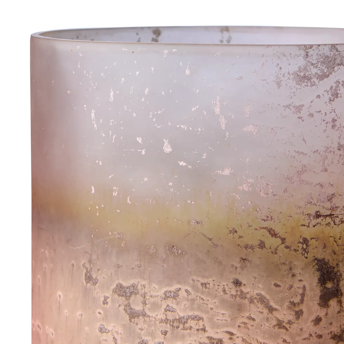 Tischlampe aus Glas Eldor Rosa H35 cm 