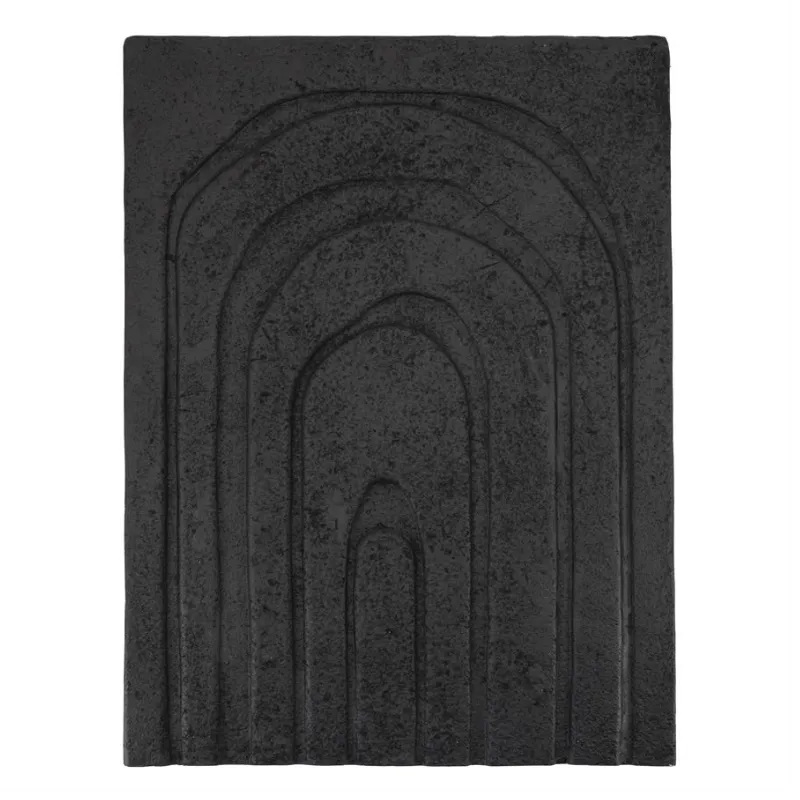 Echo 60x3x80 cm schwarz