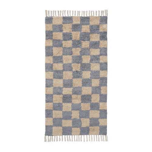 Waschbarer Teppich Mara Mist Blue