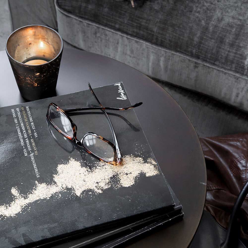 Couchtisch Cedes Bronze Ø60 cm