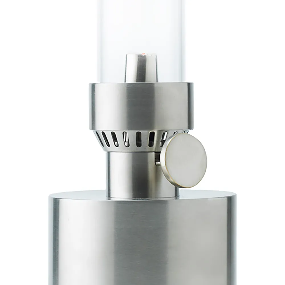 Öllampe Platina Small Stahl