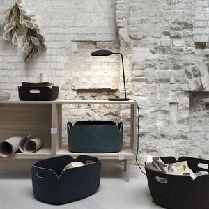 Restore Basket Aufbewahrungsbox 48 x 35 cm - Mitternachtsblau