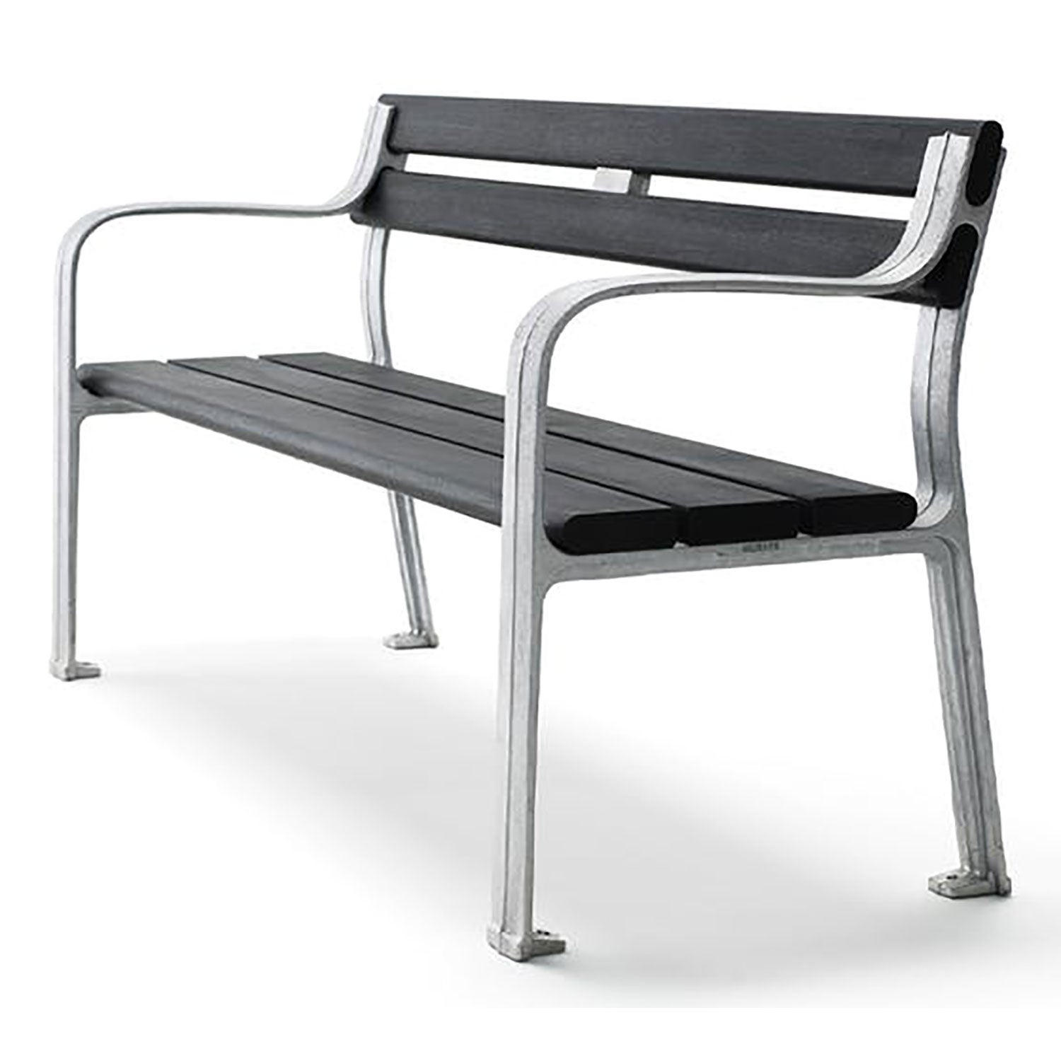 Joy Sofa natürlich schwarz lasiert Mahagoni