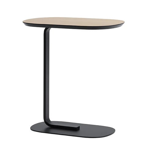Relate Beistelltisch 60,5cm - Oak Laminate/Black