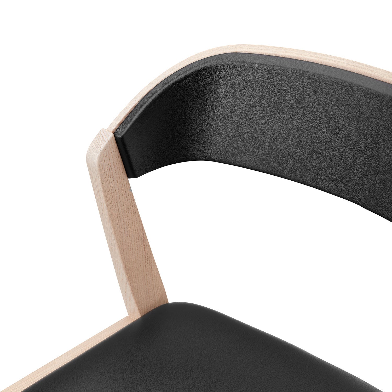 Sm826 Esszimmerstuhl mit Leder 