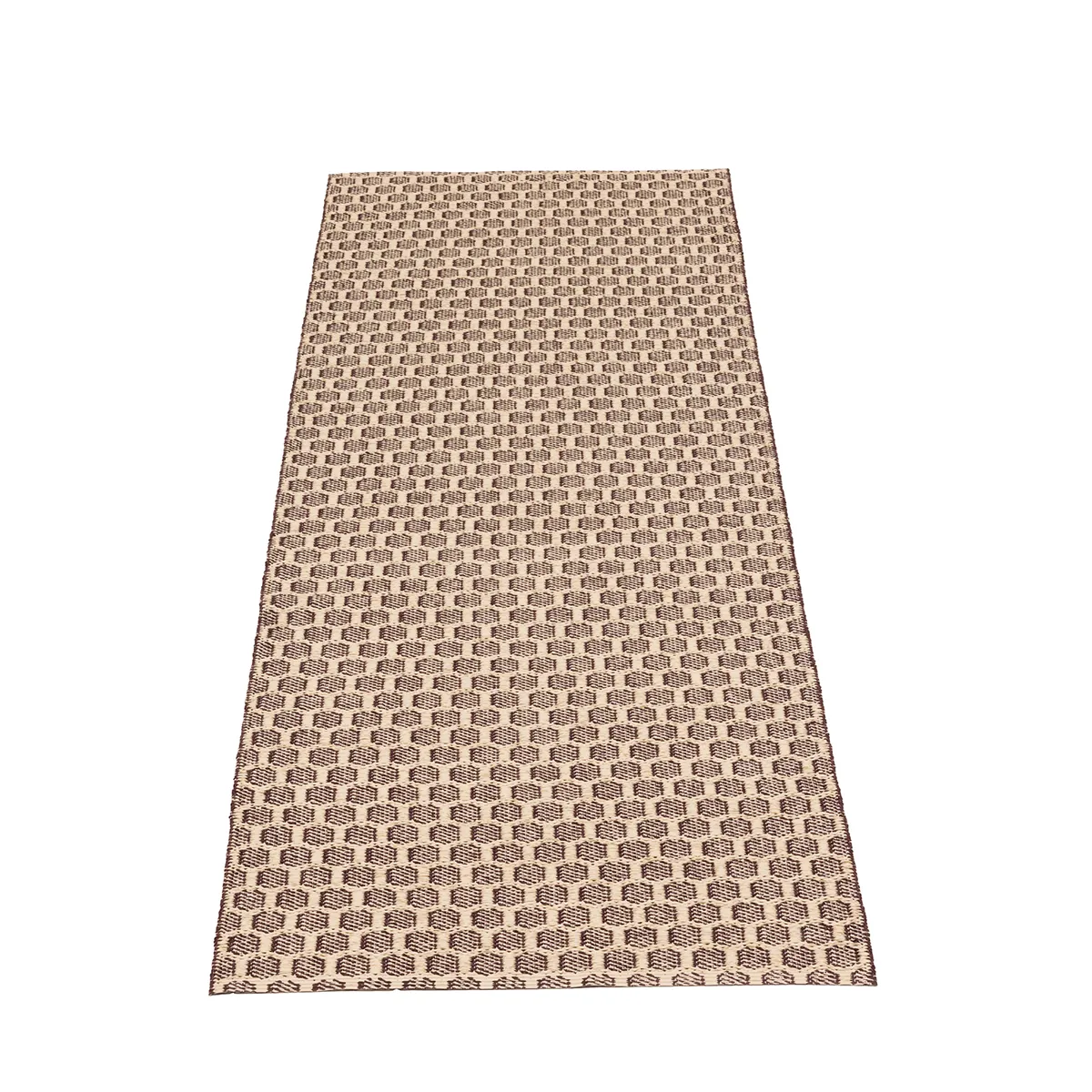 Wendbarer Kunststoffteppich MIMI Burgundy/Cream 70x360 cm