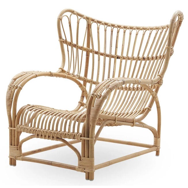 Teddy Rattan Sessel Natur