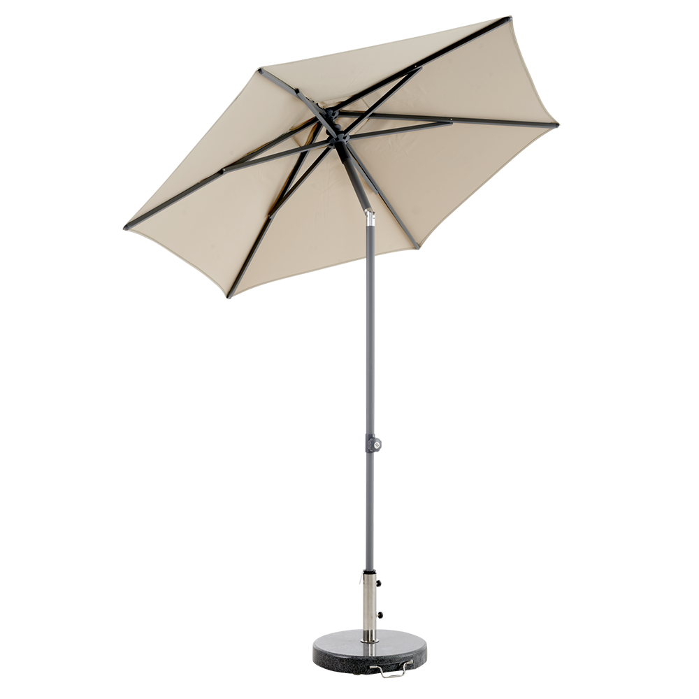 POPPI – Sonnenschirm Ø200 cm-Champagner