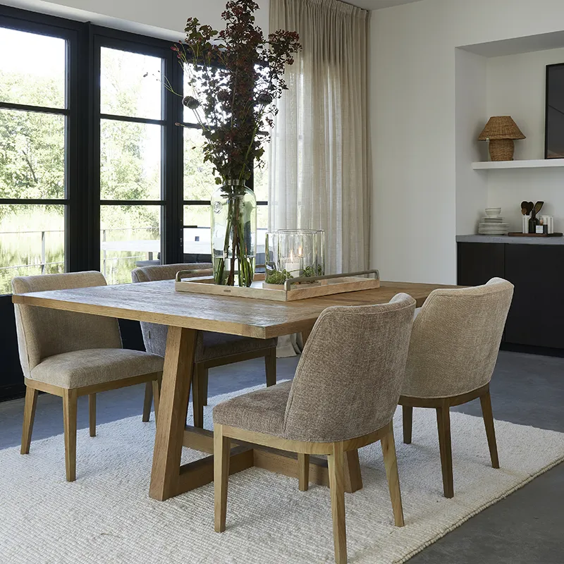 Whistler stuhl natural linen