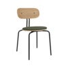 Curious Esszimmerstuhl Eiche/Schwarzes Racing Green