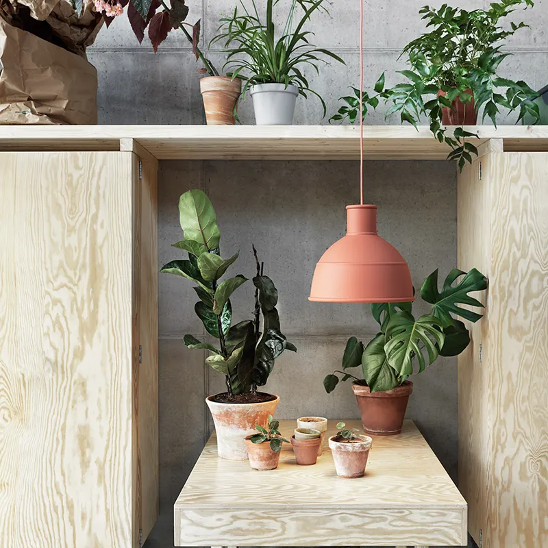 Unfold Pendelleuchte - Terracotta