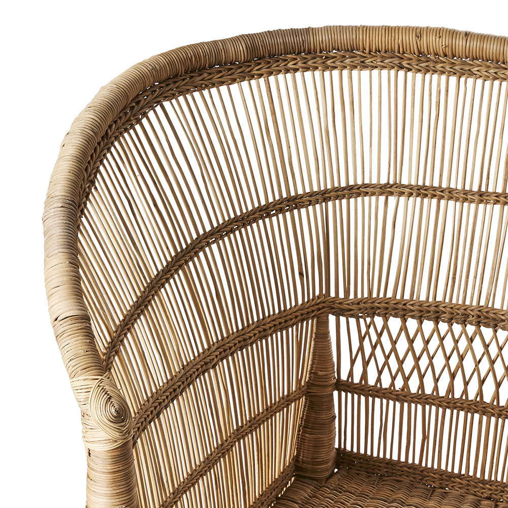  TRIBE Sofa natur L140 cm