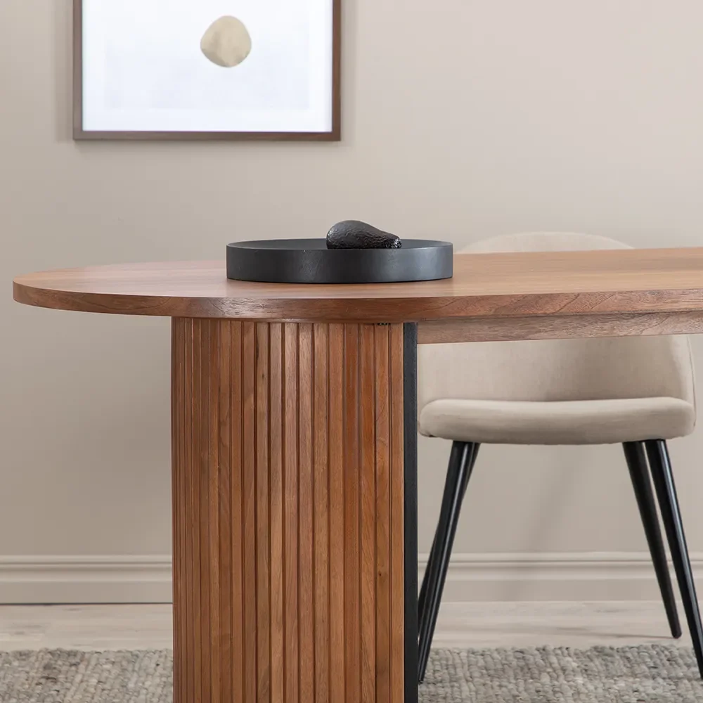 Bianca Esstisch 90x200 Walnuss