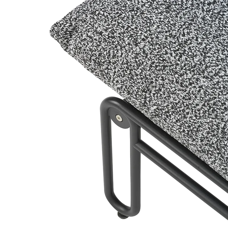Blixt sessel Schwarz / Teddy ant
