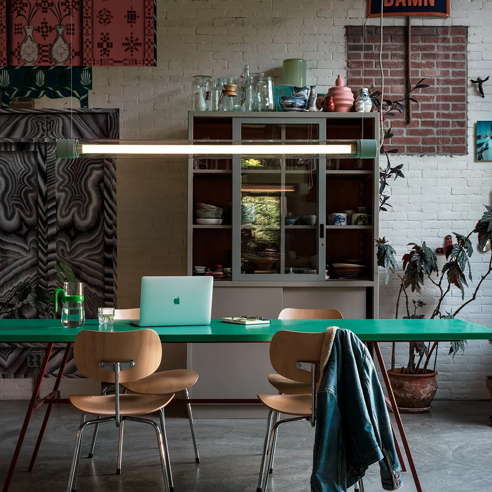 Tassenlampe Large grüner Neid 