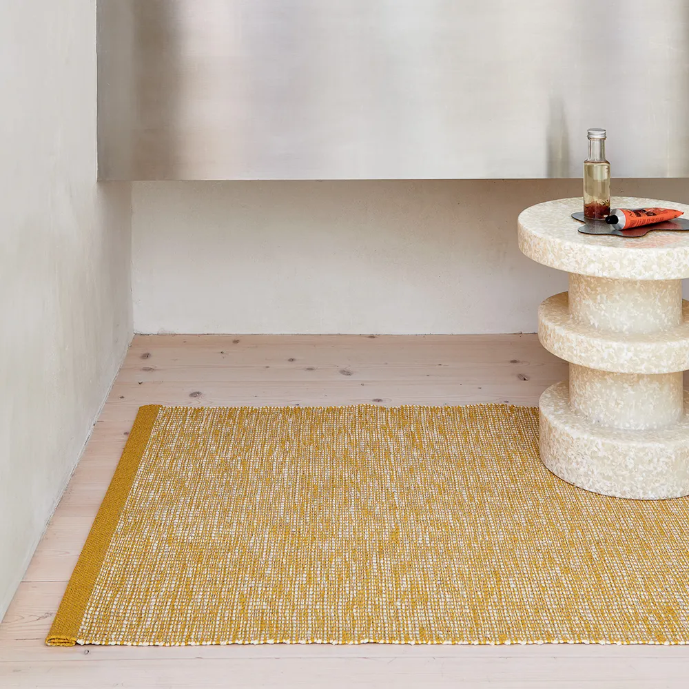 Sam teppich 70 x 300 cm Mustard/Cream