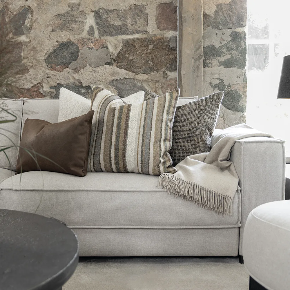 Sassi Stripe Leinen Kissenbezug 60x40 cm