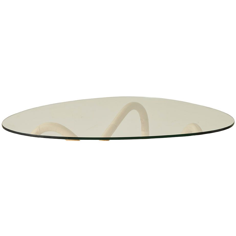 Wave Glasscheibe Tropfenform 89X96