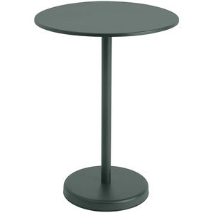 Linear Steel Stehtisch Ø70 h: 95 cm Dark Green 