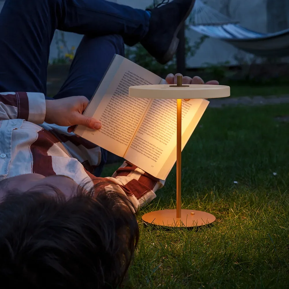 Asteria Move Tragbare Lampe Pearl White