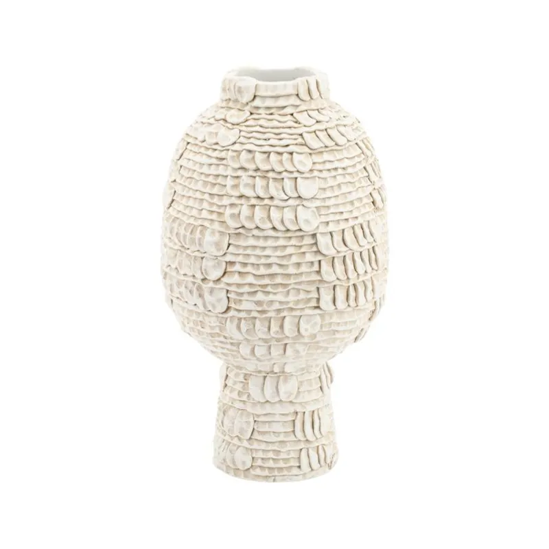 Cerra 21x21x38 cm Kunstharz beige