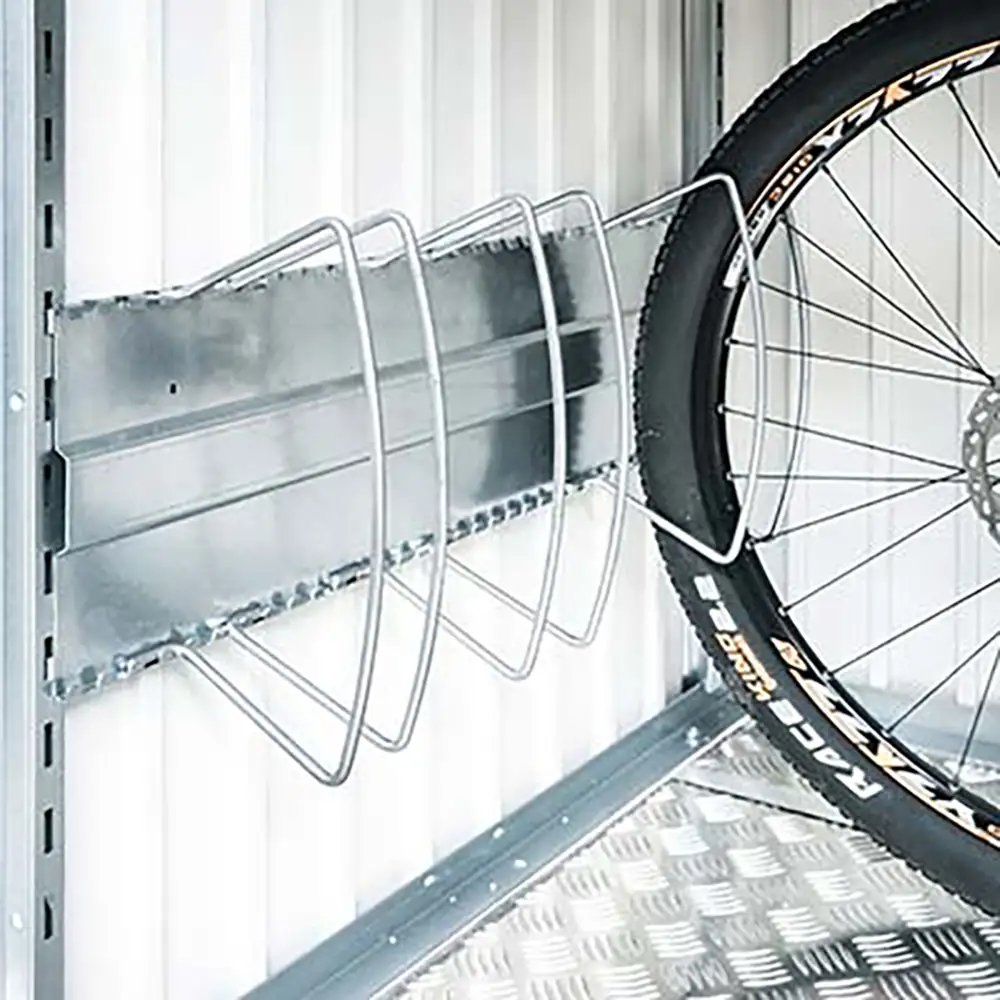 bikeHolder Fahrradträger für Gartenhaus, HighBoard 200