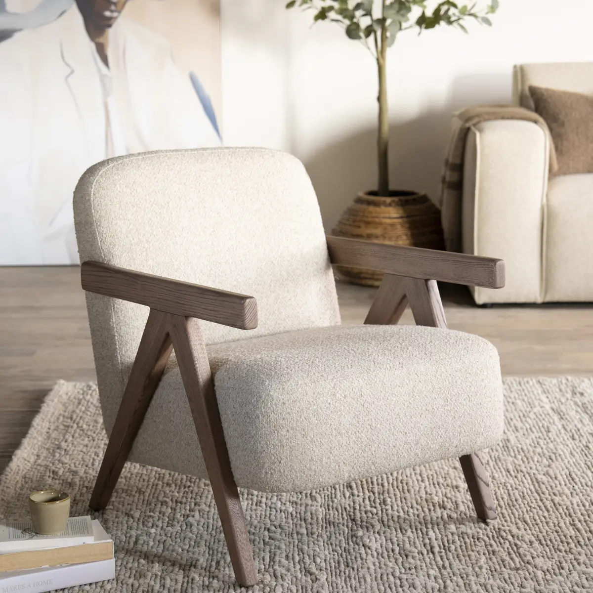 Francis Sessel - beige Flou