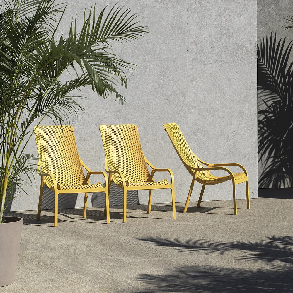 Net lounge armchair Corallo